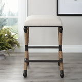 Bar & Counter Stools Firth Rustic Counter Stool // Oatmeal
