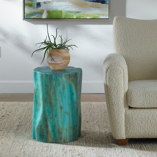 Bar & Counter Stools Habitat Blue Accent Stool