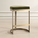 Bar & Counter Stools Ivanna Brass Moss Counter Stool