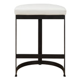 Bar & Counter Stools Ivanna White Counter Stool