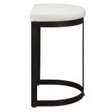 Bar & Counter Stools Ivanna White Counter Stool