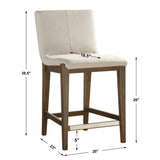 Bar & Counter Stools Klemens Counter Stool // Linen