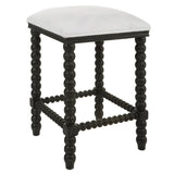 Bar & Counter Stools Pryce Black Backless Counter Stool