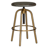 Bar & Counter Stools Revolve Brass Counter Stool
