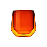 Bar & Glassware Double Walled Auora Tumblers // Amber (set of 2)