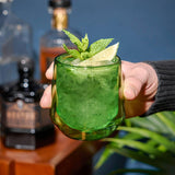 Bar & Glassware Double Walled Aurora Tumblers in Bottle Green (set of 2)