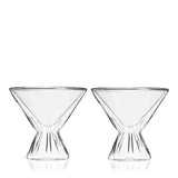 Bar & Glassware Double Walled Martini Glasses (set of 2)