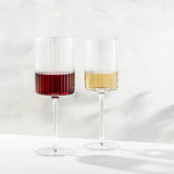 Bar & Glassware Fluted Red Wine Glass // Set of 2