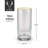 Bar & Glassware Meridian Highball Glasses // Set of 2