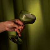 Reserve Nouveau European Crystal Coupes // Sage