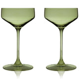 Reserve Nouveau European Crystal Coupes // Sage