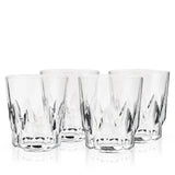 Bar & Glassware Shatterproof Acrylic Rocks Tumblers // Set of 4
