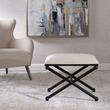 Benches, Ottomans & Stools Andrews White Small Bench