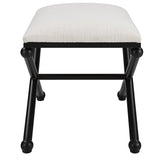 Benches, Ottomans & Stools Andrews White Small Bench