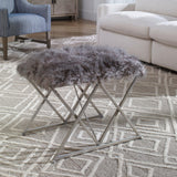 Benches, Ottomans & Stools Astairess Fur Small Bench