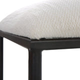 Benches, Ottomans & Stools Avenham Small Black Framed Bench