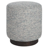 Benches, Ottomans & Stools Avila Tweed Round Ottoman