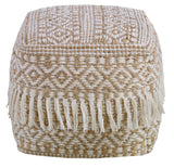 Benches, Ottomans & Stools Boheme Wool & Hemp Pouf