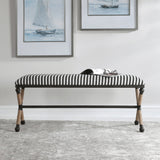 Benches, Ottomans & Stools Braddock Striped Bench