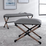 Benches, Ottomans & Stools Braddock Striped Bench
