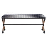 Benches, Ottomans & Stools Braddock Striped Bench