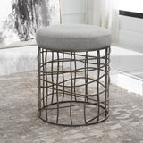 Benches, Ottomans & Stools Carnival Iron Round Accent Stool