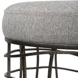 Benches, Ottomans & Stools Carnival Iron Round Accent Stool