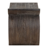 Benches, Ottomans & Stools Connor Walnut Accent Stool