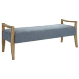 Benches, Ottomans & Stools Daylight Sky Blue Bench