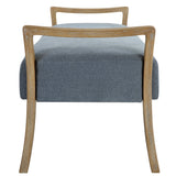 Benches, Ottomans & Stools Daylight Sky Blue Bench