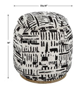 Benches, Ottomans & Stools Dialogue Poof Ottoman