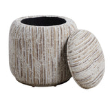 Benches, Ottomans & Stools Dialogue Tan Ottoman