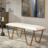 Benches, Ottomans & Stools Farrah Geometric Bench