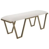 Benches, Ottomans & Stools Farrah Geometric Bench
