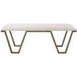 Benches, Ottomans & Stools Farrah Geometric Bench