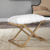 Benches, Ottomans & Stools Farran Fur Small Bench