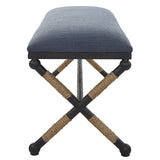 Benches, Ottomans & Stools Firth Rustic Navy Bench