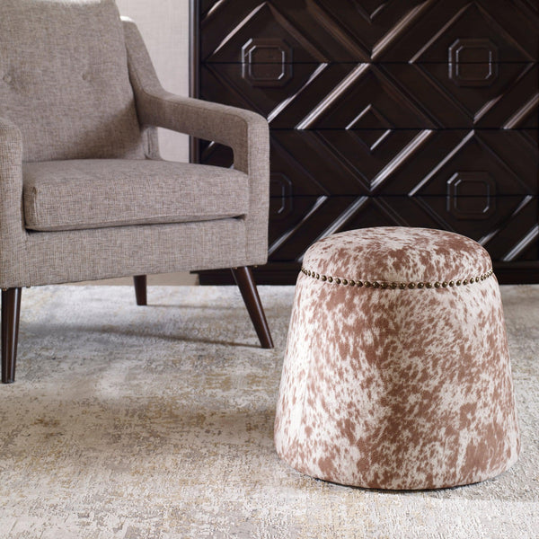 Benches, Ottomans & Stools Gumdrop Cow Hide Ottoman