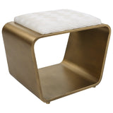 Benches, Ottomans & Stools Hoop Small Gold Bench