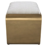 Benches, Ottomans & Stools Hoop Small Gold Bench