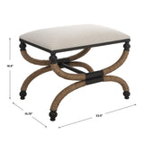 Benches, Ottomans & Stools Icaria Upholstered Small Bench