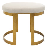 Benches, Ottomans & Stools Infinity Gold Accent Stool