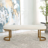 Benches, Ottomans & Stools Infinity Gold Bench