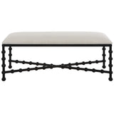 Benches, Ottomans & Stools Iron Drops Cushioned Bench