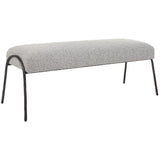 Benches, Ottomans & Stools Jacobsen Modern Gray Bench