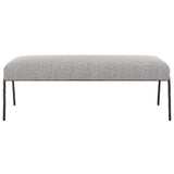 Benches, Ottomans & Stools Jacobsen Modern Gray Bench