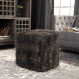 Benches, Ottomans & Stools Jayna Fur Ottoman