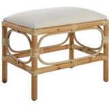 Benches, Ottomans & Stools Laguna Small White Bench