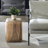 Benches, Ottomans & Stools Loophole Bleached Wash Accent Stool