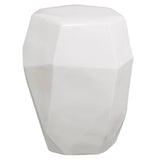 Benches, Ottomans & Stools Maquette White Garden Stool